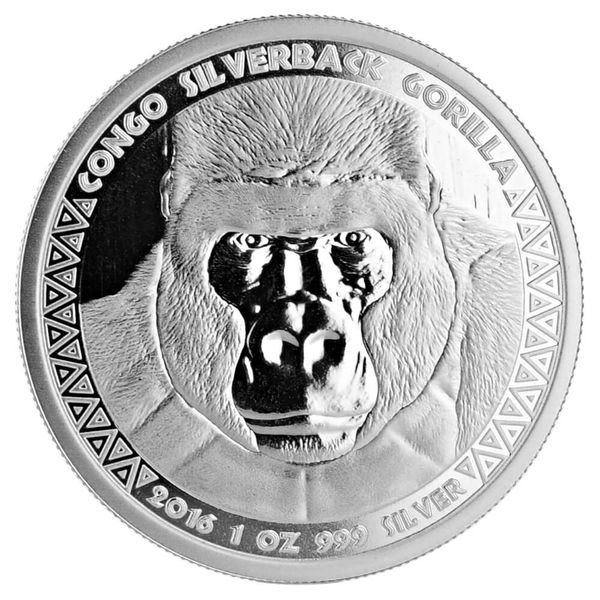 2016 Congo Silverback 1oz