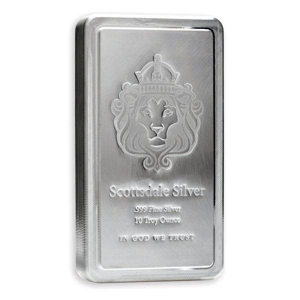10 oz Silver Bar Scottsdale Stacker