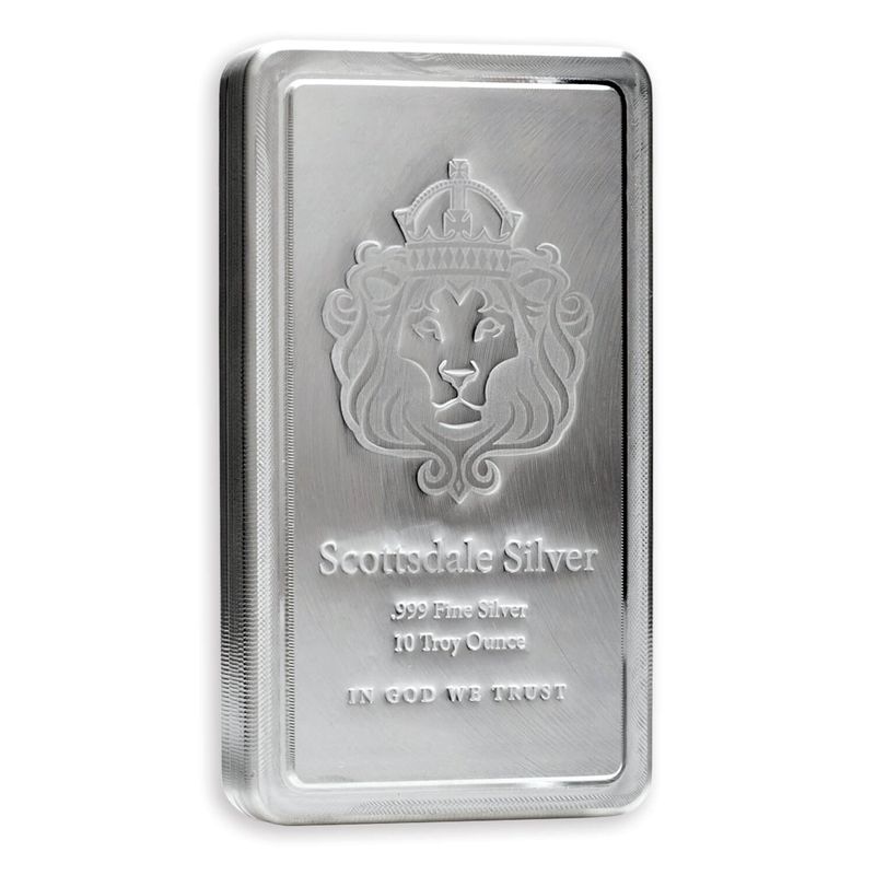 10 oz Silver Bar Scottsdale Stacker