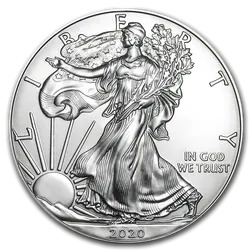 2020 American Silver Eagle 1 oz Silver Coin