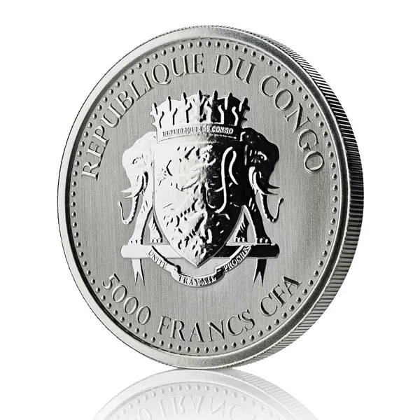 2020 Congo Gorilla 1 oz Silver Coin