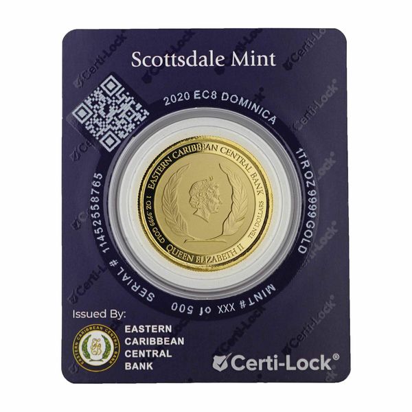 2020 Ec8 Antigua & Barbuda "rum Runner" 1 Oz Gold Coin (copy)