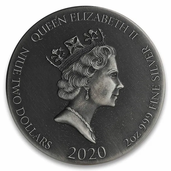 2020 Biblical Series | Jesus Walking On The Sea 2 Oz Silver Coin (copy)