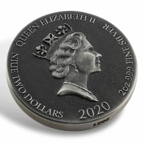 2020 Biblical Series | Jesus Walking On The Sea 2 Oz Silver Coin (copy)