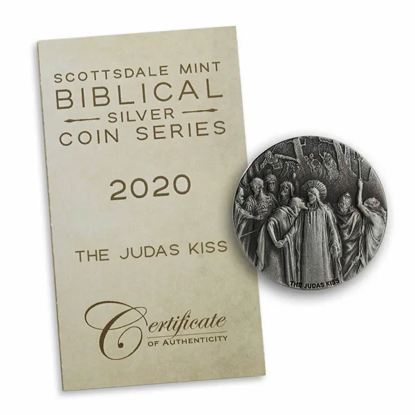 2020 Biblical Series | Jesus Walking On The Sea 2 Oz Silver Coin (copy)