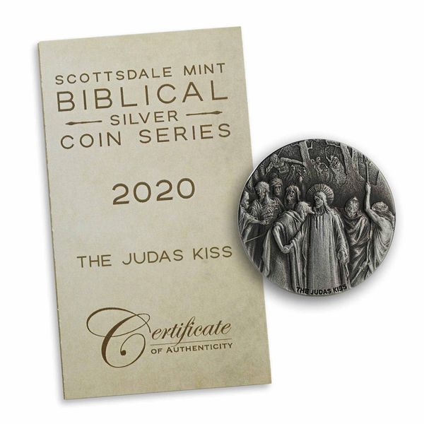 2020 Biblical Series | Jesus Walking On The Sea 2 Oz Silver Coin (copy)