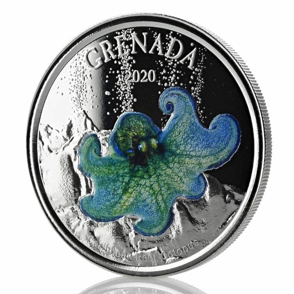 2020 Ec8 Dominica "hummingbird" 1 Oz Silver Color Coin (copy)