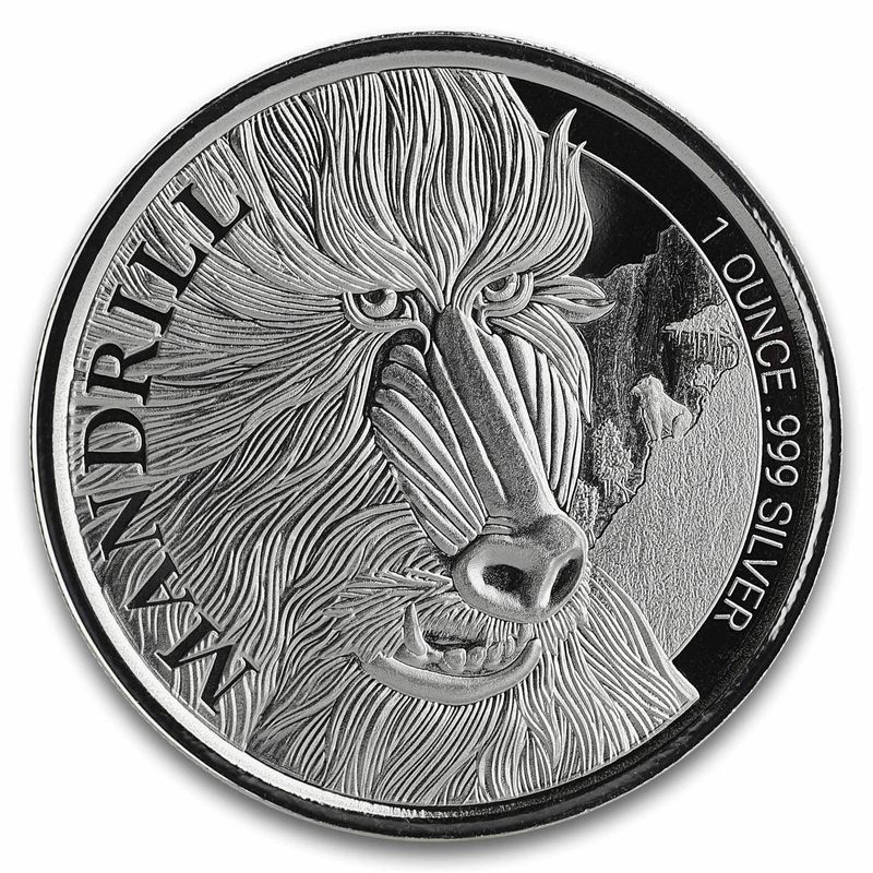 2019 Cameroon Cheetah 1 Oz Silver Coin (copy)