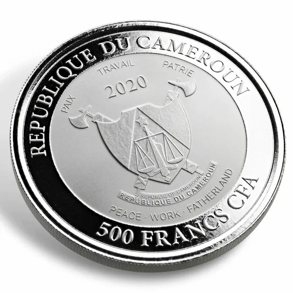 2019 Cameroon Cheetah 1 Oz Silver Coin (copy)