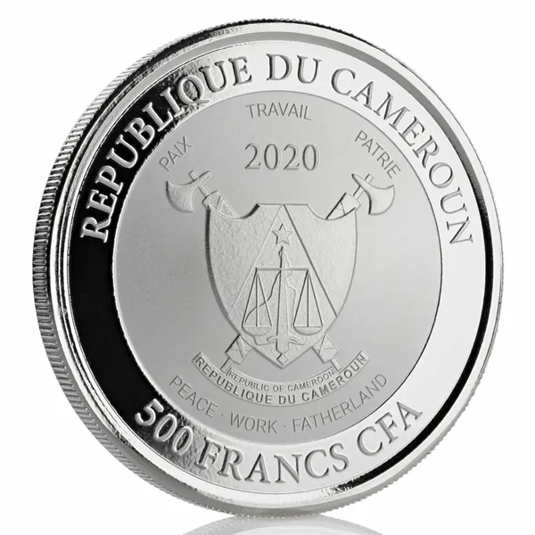 2020 Ec8 Grenada "octopus" 1 Oz Silver Color Coin (copy)