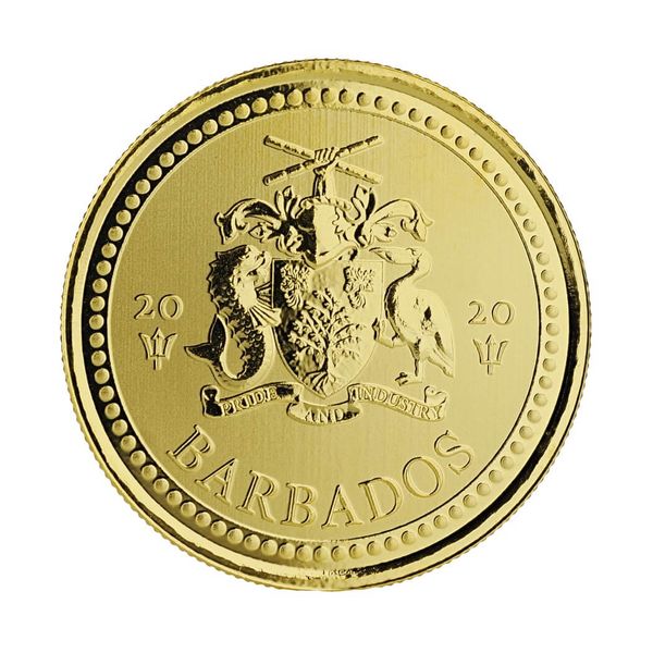 2020 Barbados Trident Gold
