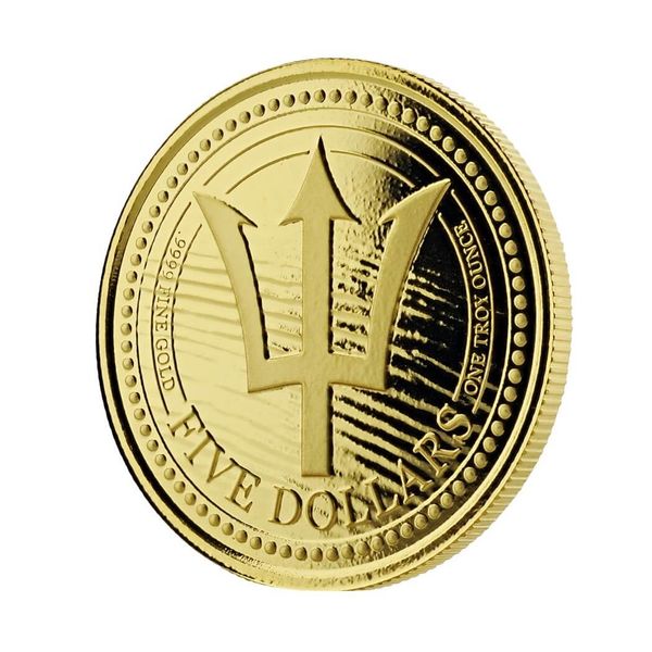 2020 Barbados Trident Gold