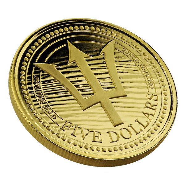 2020 Barbados Trident Gold
