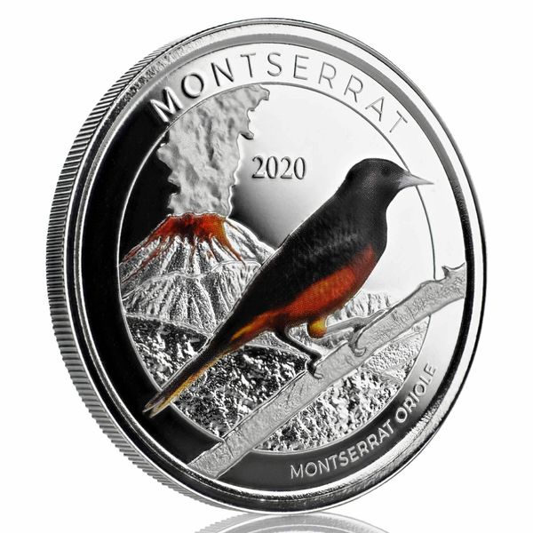 2020 Ec8 St. Kitts & Nevis "siege Of Brimstone Hill" 1 Oz Silver Color Coin (copy)