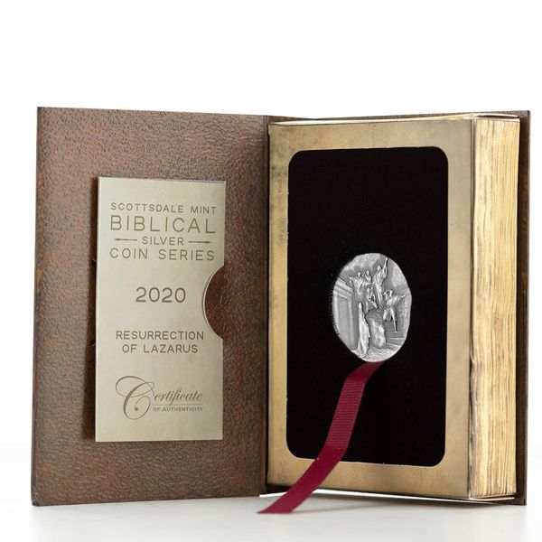2020 Biblical Series | The Judas Kiss 2 Oz Silver Coin (copy)