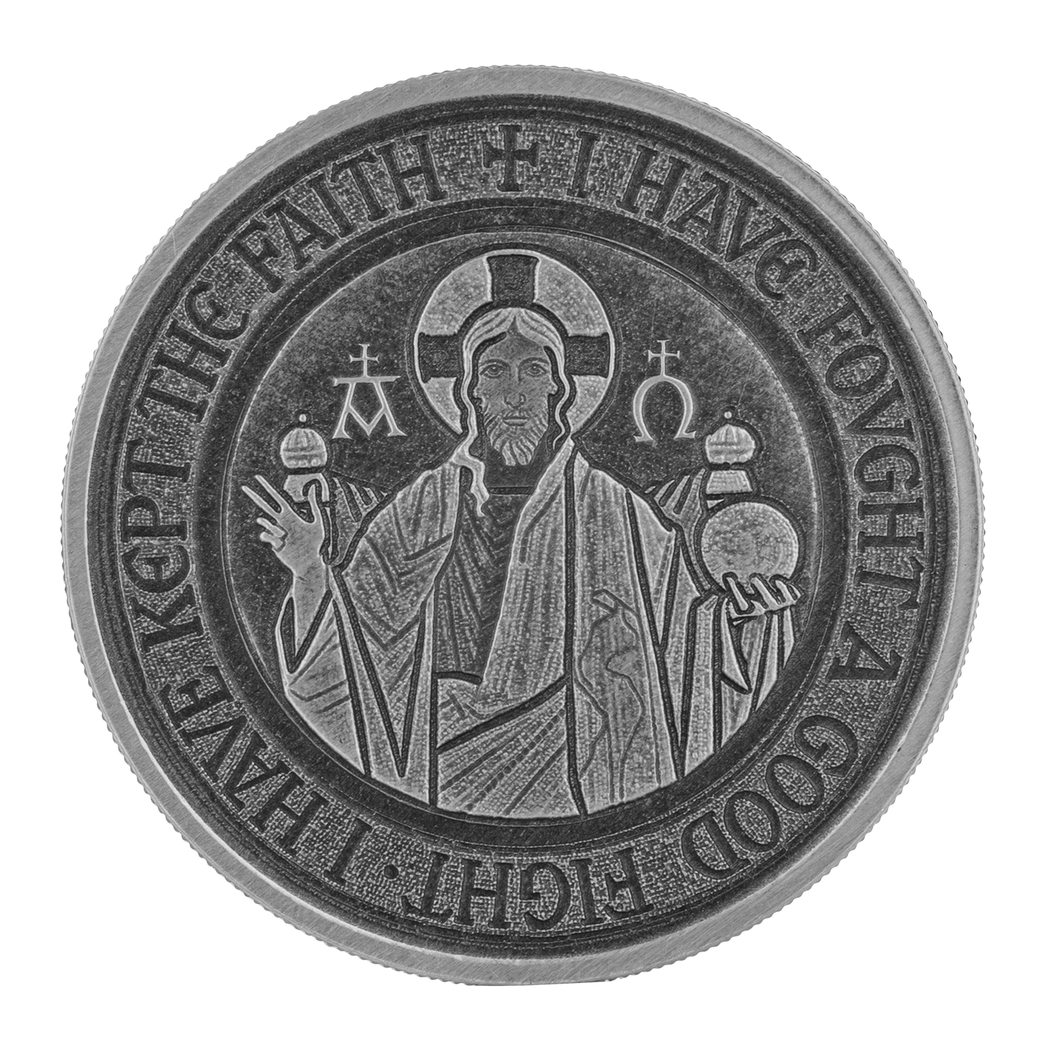 2021 Samoa Alpha & Omega 1oz Silver Bu Coin (copy)