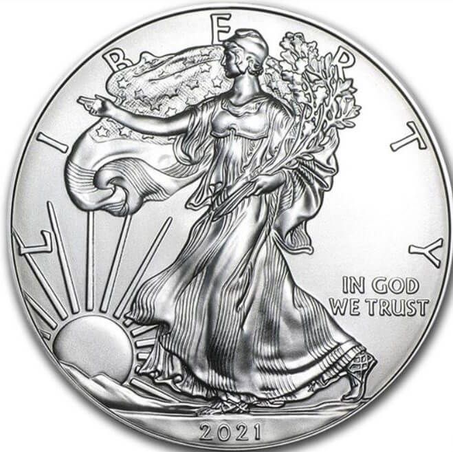 2021 1 oz American Silver Eagle Coin