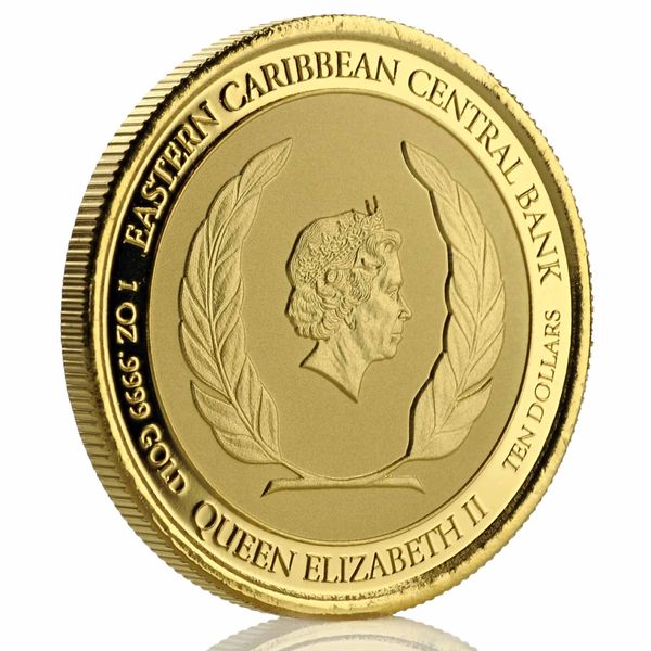 2020 Ec8 St Vincent & The Grenadines "pax Et Justitia" 1 Oz Silver Color Coin (copy)