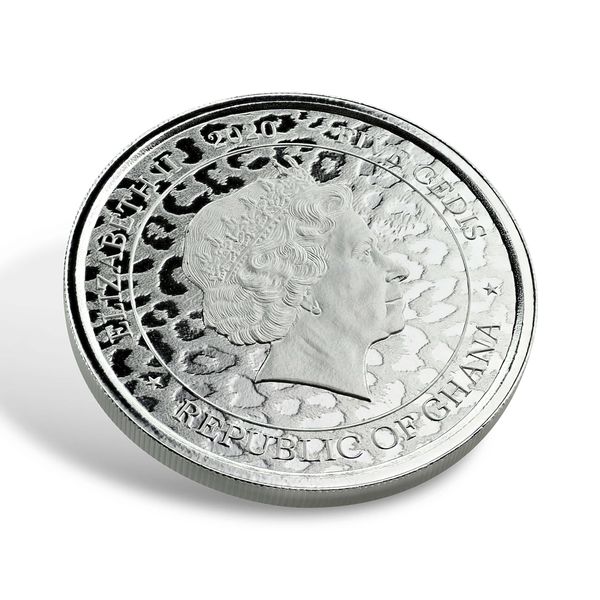 2020 Ghana Leophard Silver Bu 0008 8