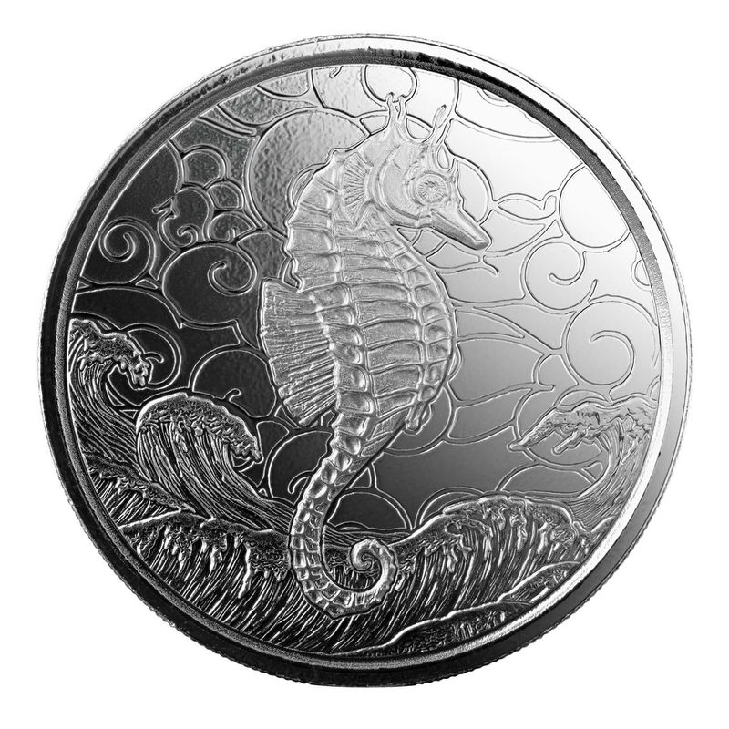2020 Samoa Seahorse Bu