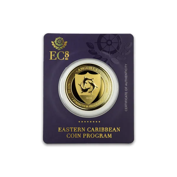 2020 Ec8 St. Lucia "whiptail Lizard" 1 Oz Gold Coin (copy)