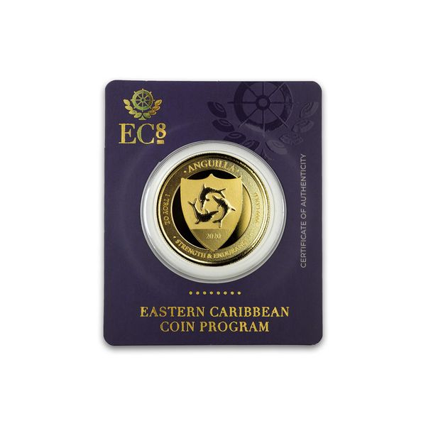 2020 Ec8 St. Lucia "whiptail Lizard" 1 Oz Gold Coin (copy)