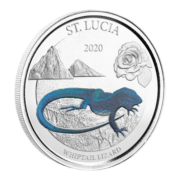 2020 Ec8 St Vincent & The Grenadines "pax Et Justitia" 1 Oz Silver Color Coin (copy)