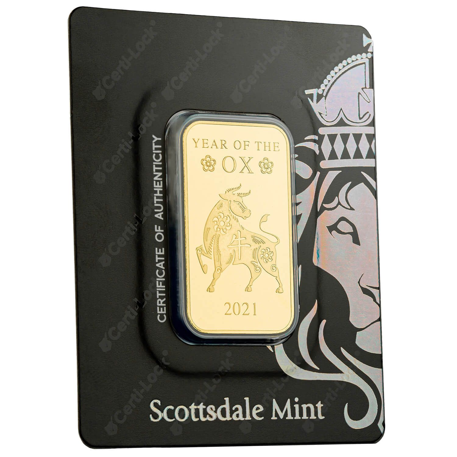2021 Year of the Ox 1oz Gold
