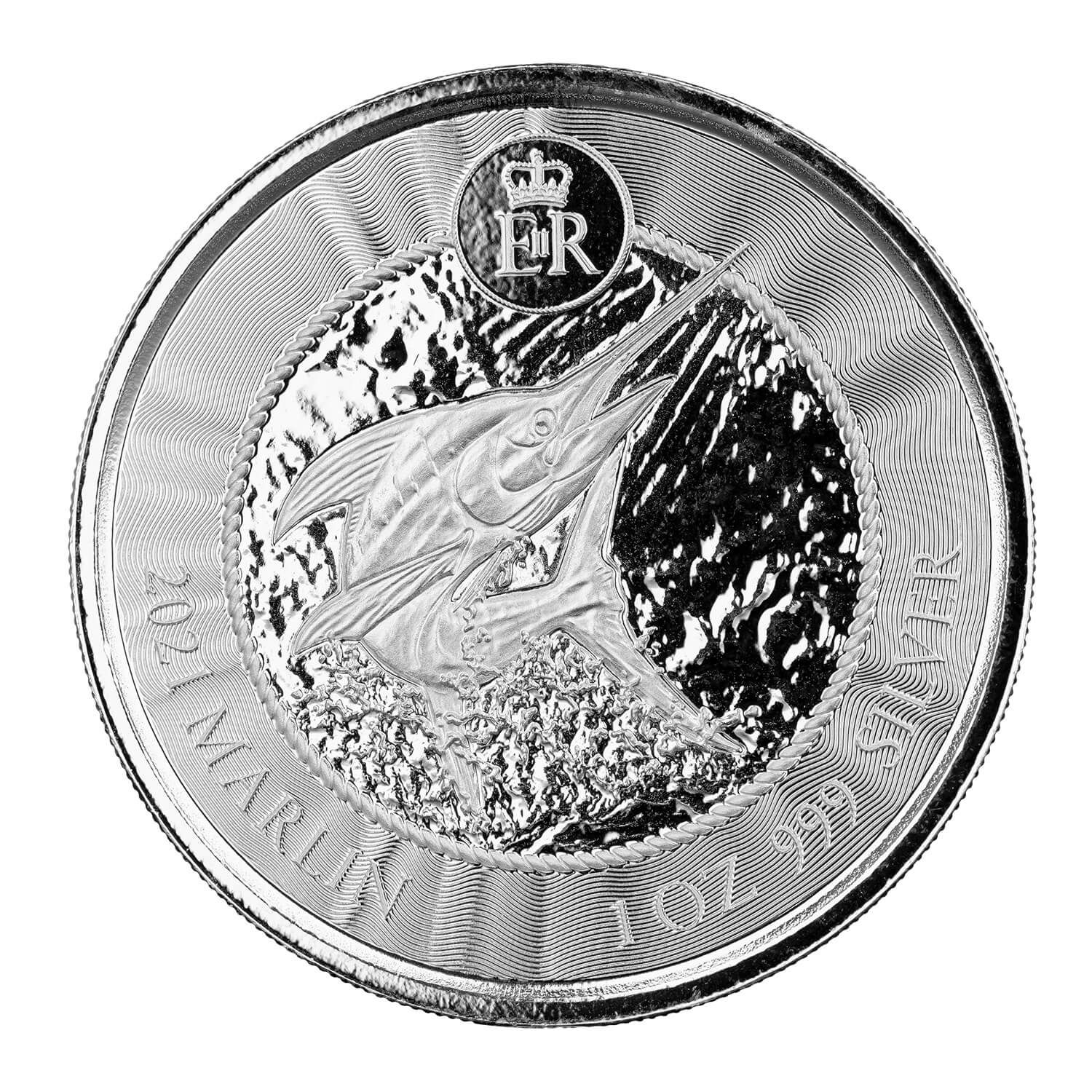 2020 Cayman Islands Marlin 1 Oz Silver Coin (copy)