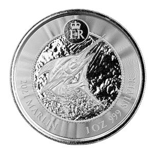 2020 Cayman Islands Marlin 1 Oz Silver Coin (copy)