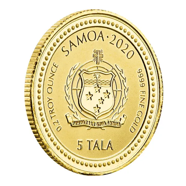2021 Barbados Trident 1/5 Oz Gold Coin (copy)