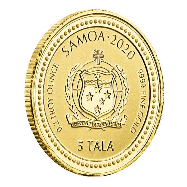 2021 Barbados Trident 1/5 Oz Gold Coin (copy)