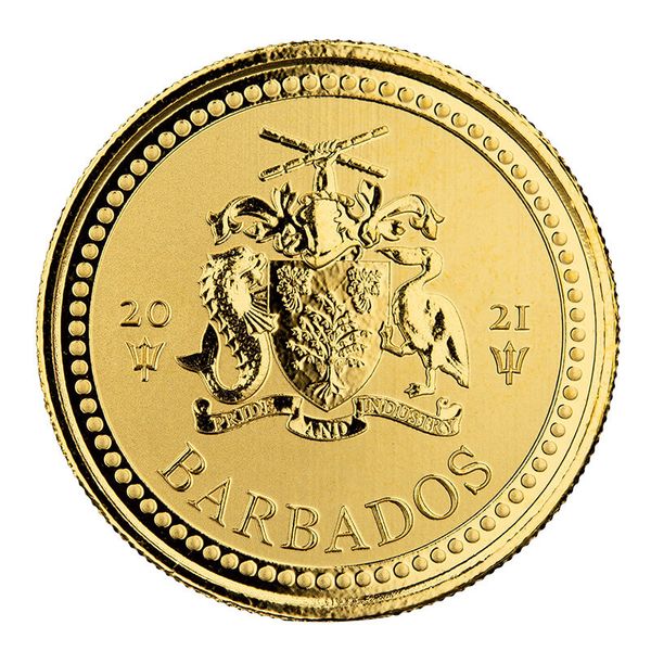 2020 Barbados Trident 1 Oz Gold Coin (copy)