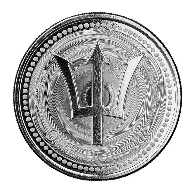 2021 Barbados Trident 1 Oz Silver Coin (copy)