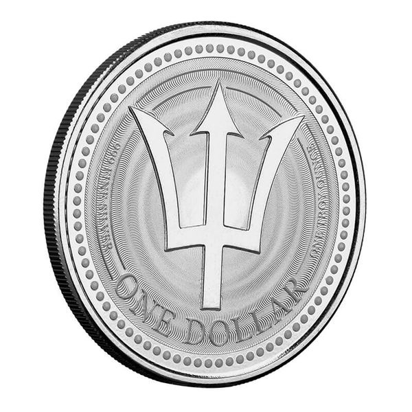 2021 Barbados Trident 1 Oz Silver Coin (copy)