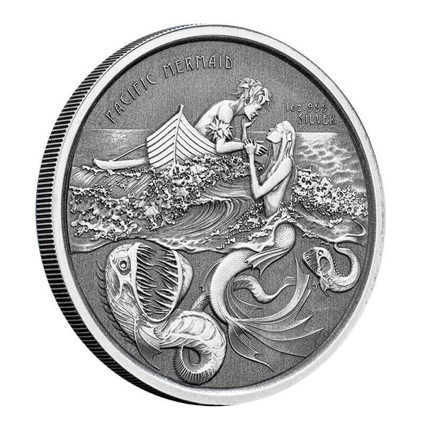 2021 Samoa Pacific Mermaid 1 Oz Silver Coin (copy)