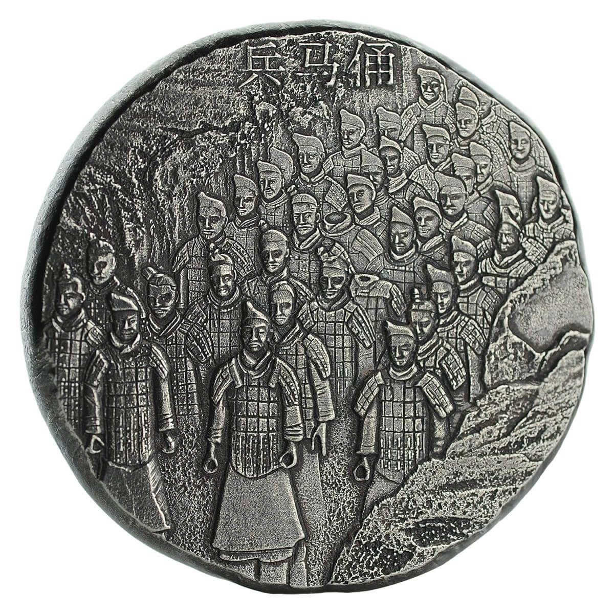 2020 Fiji Terracotta Warriors 5 Oz Silver Coin