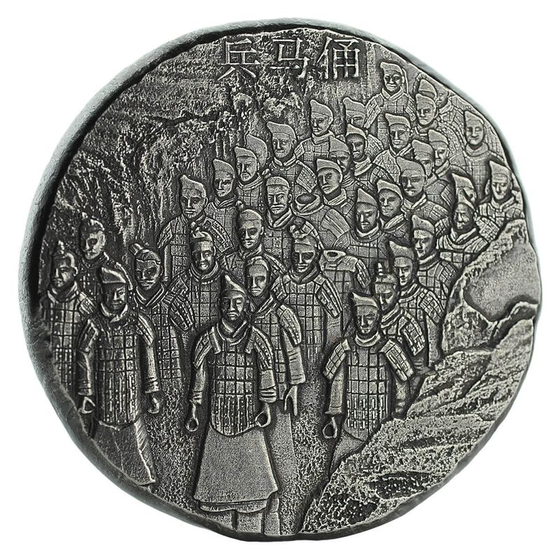 2020 Fiji Terracotta Warriors 5 Oz Silver Coin