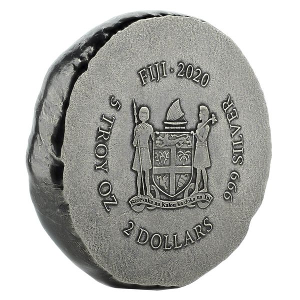 2020 Fiji Terracotta Warriors 5 Oz Silver Coin