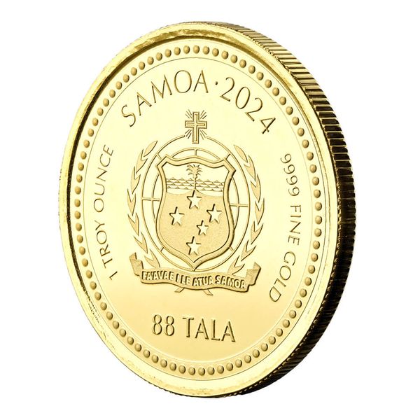 2024 Samoa Year of the Dragon 1 oz Gold Coin