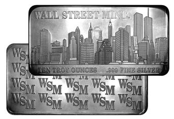 Wall Street Mint Silver Bar