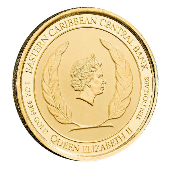 2021 Ec8 Antigua 1 Oz Gold 1