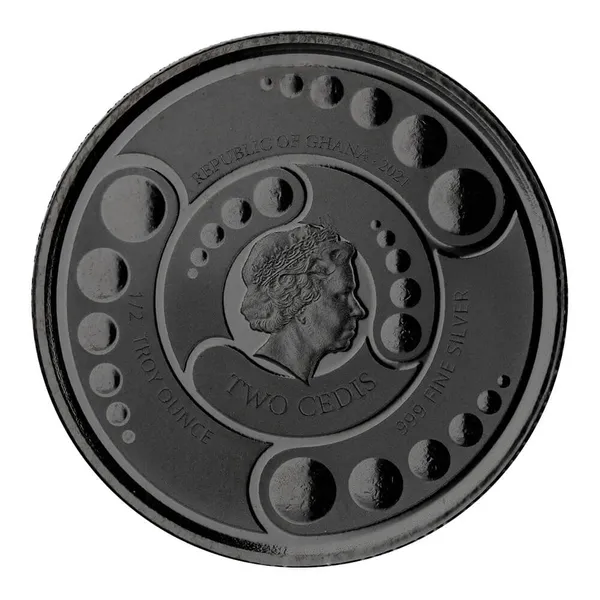 2021 Ghana Alien 1 Oz Silver Coin Bu (copy)
