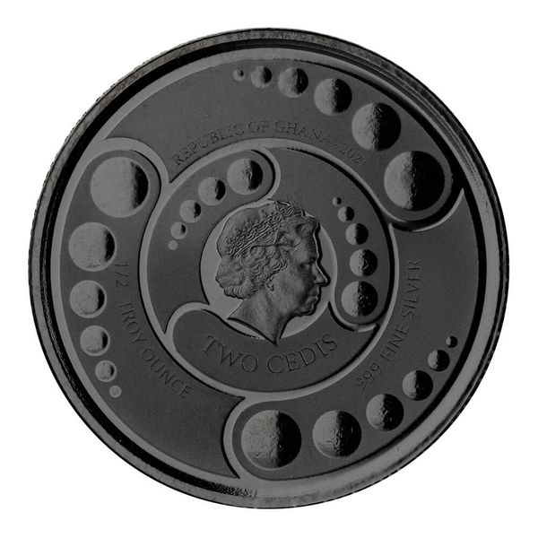 2021 Ghana Alien 1 Oz Silver Coin Bu (copy)
