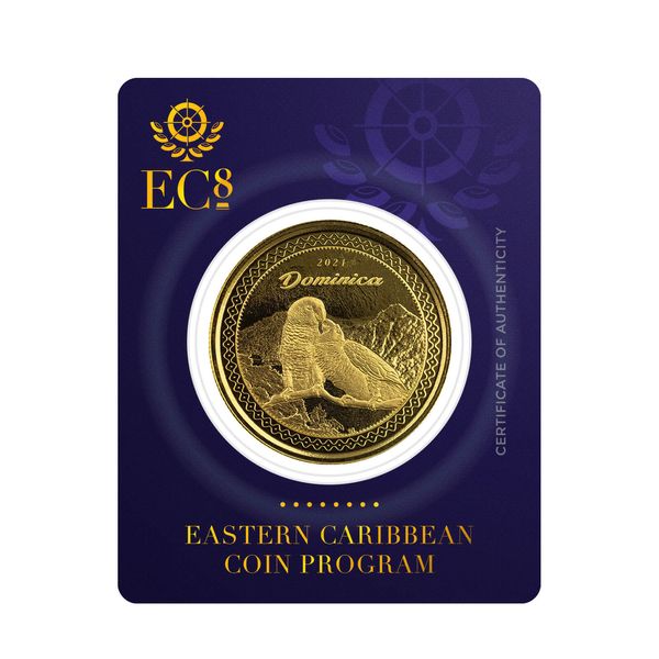 2021 Certilock Mockup Ec8 Dominica 1 Oz Gold Bu