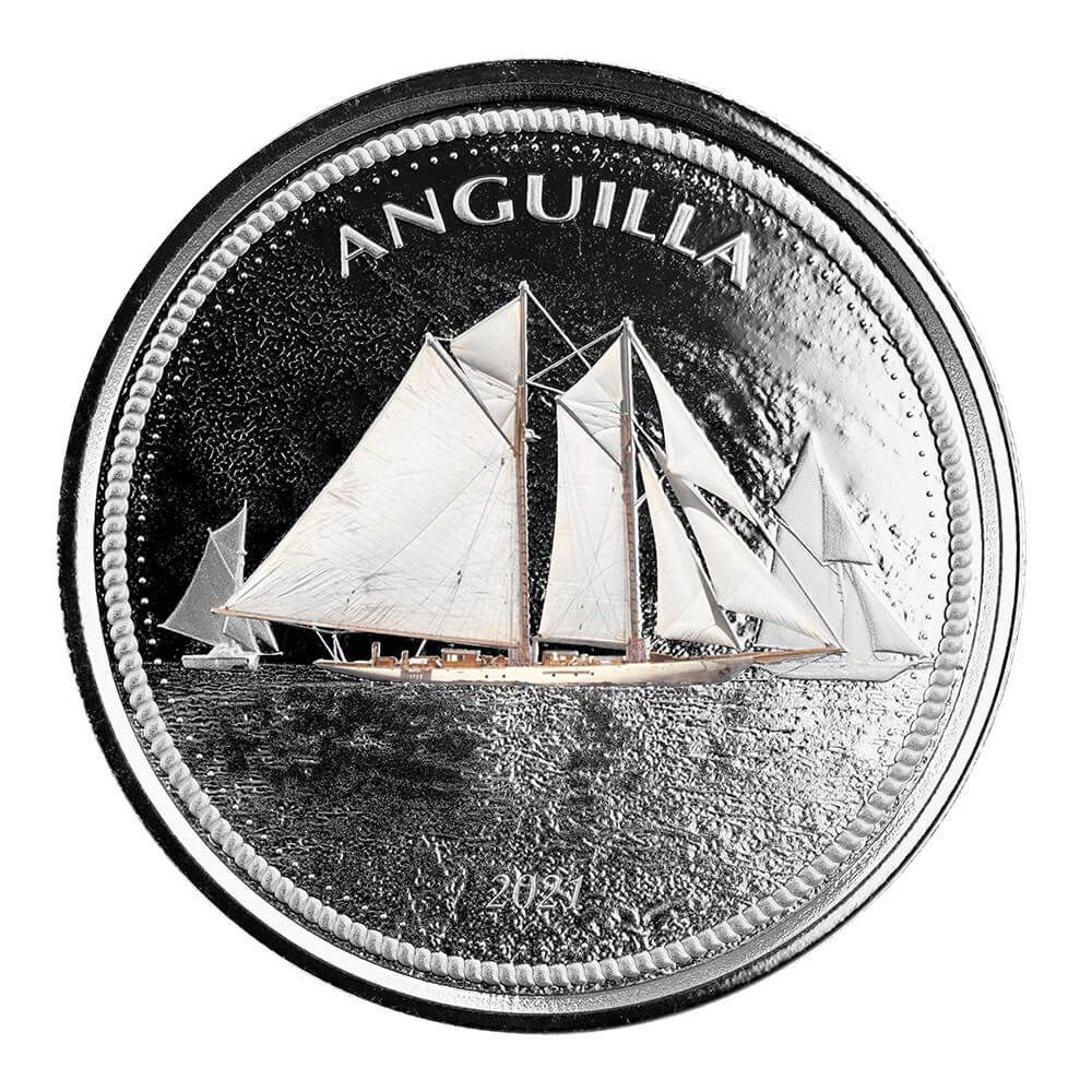 2021 Scottsdale Mint Ec8 Anguilla 07 Silver Color