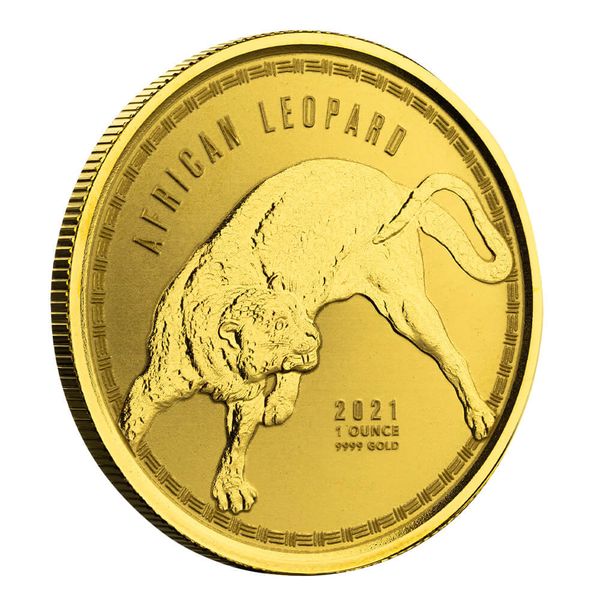 2021 Scottsdale Mint Ghana Leopard 1 Oz Gold Proof 03