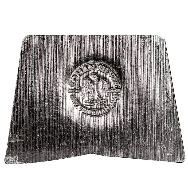 Roman Silver Ingot Bar Comex Slice Pure 999 Fine Silver