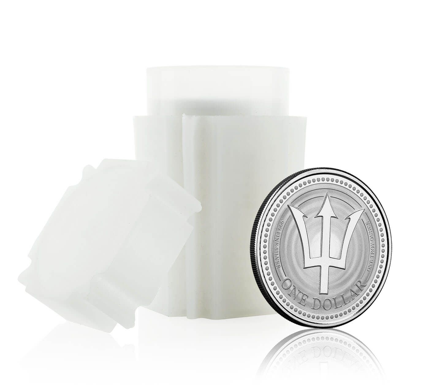 2021 Trident 1 oz Silver Coin Tube Deal