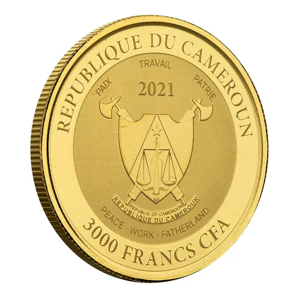 2021 Mandrill 1 oz Gold Coin